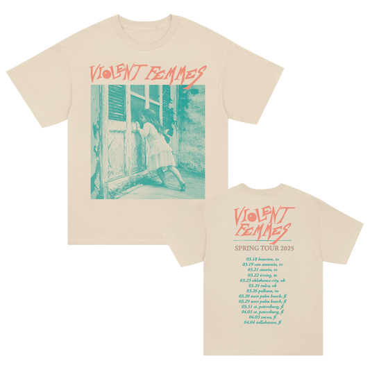 Self-Titled Spring 2025 Tour T-Shirt (Ivory)