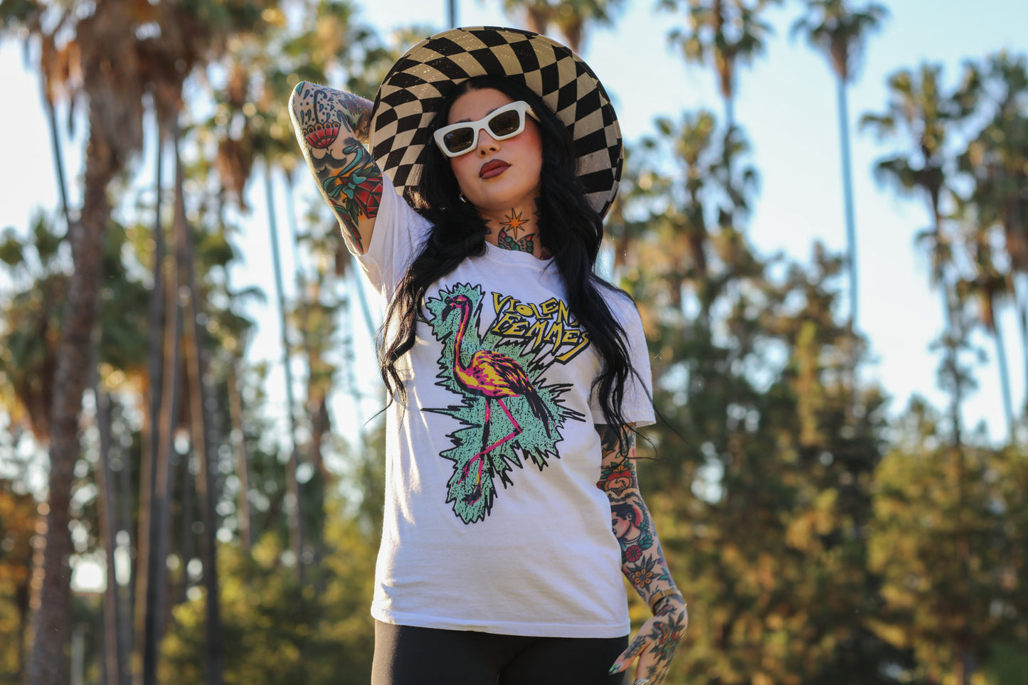 Flamingo T-Shirt (White)