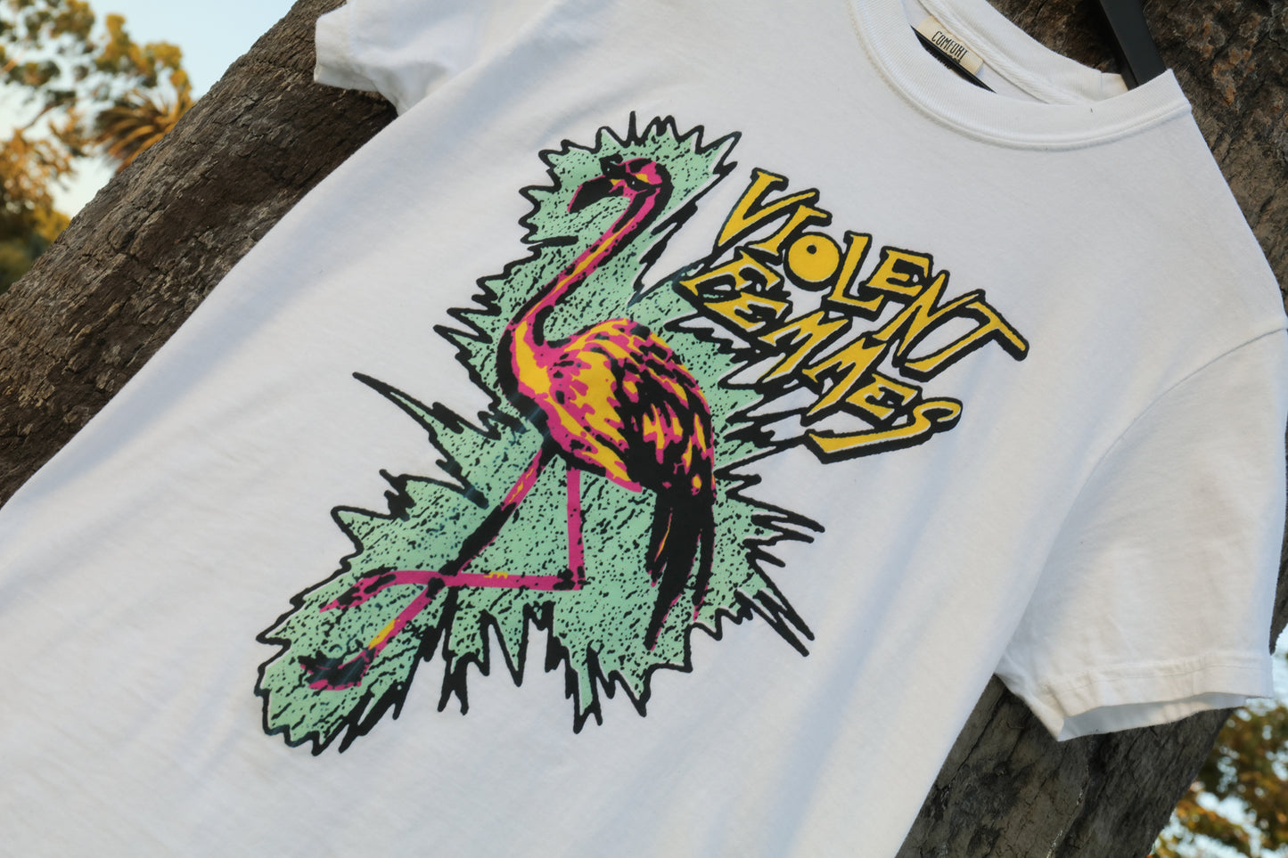 Flamingo T-Shirt (White)