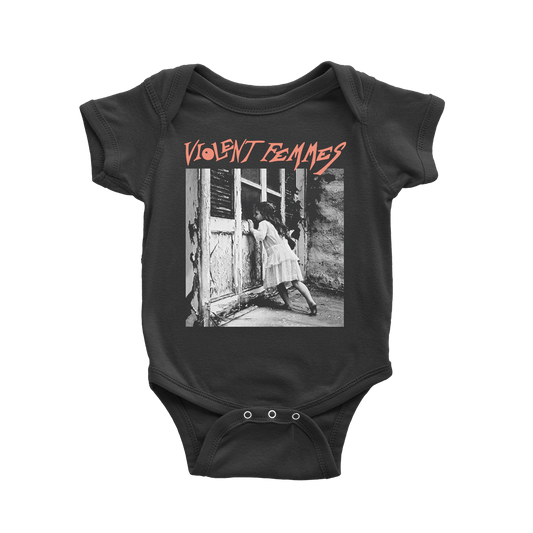 Self-Titled Stinky Logo Onesie (Black)