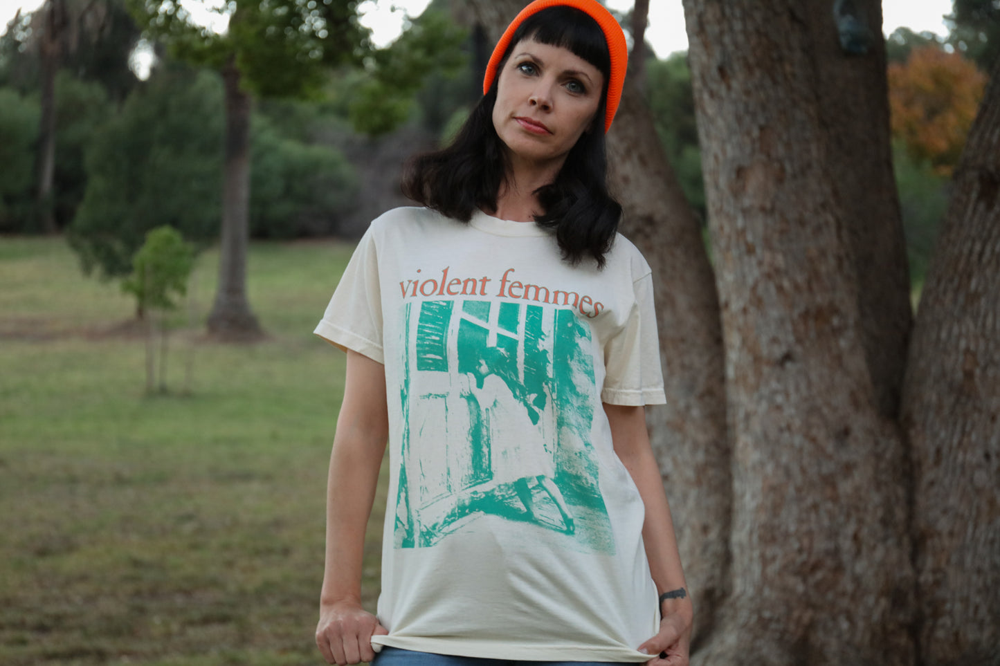 Self-Titled Cover T-Shirt (Ivory)