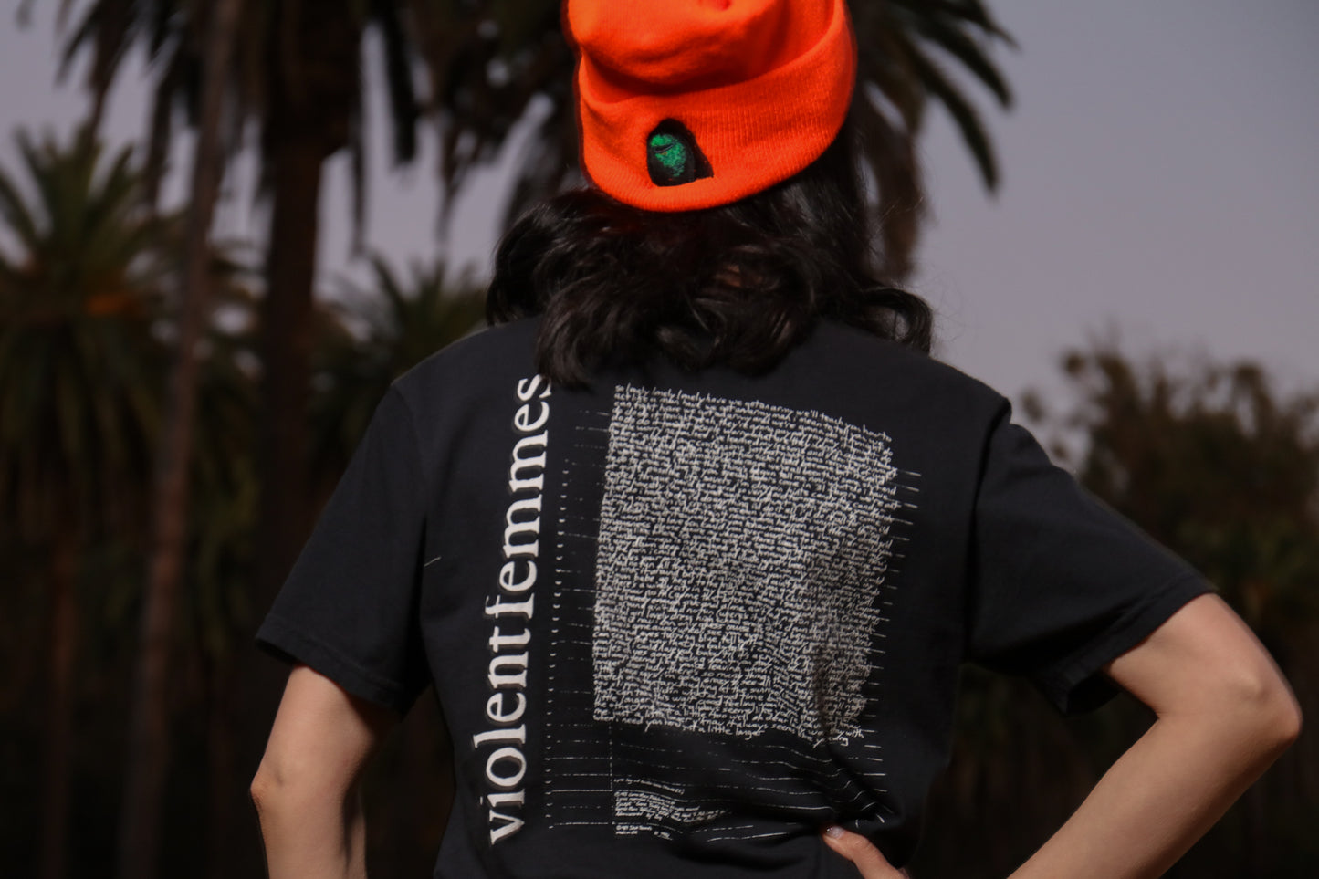 Self-Titled Lyrics T-Shirt (Black)