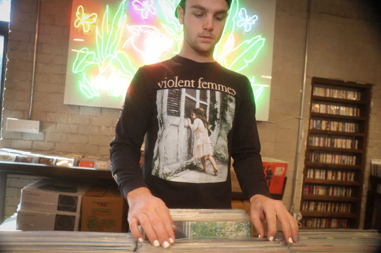 Self-Titled Cover Long Sleeve (Black)