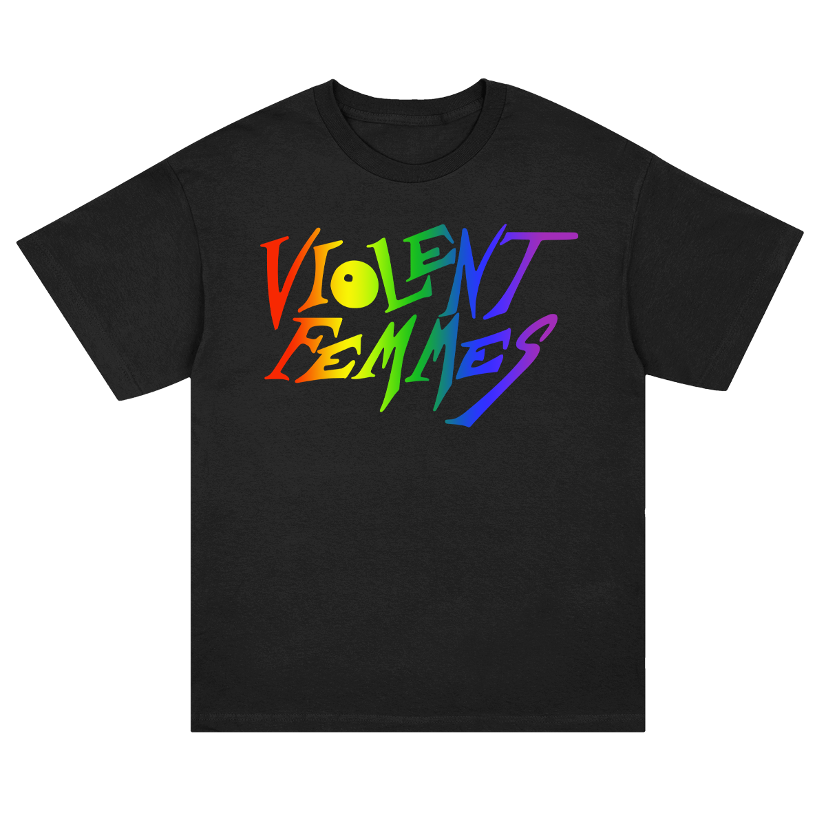 Stinky Rainbow Logo T-Shirt (Black)