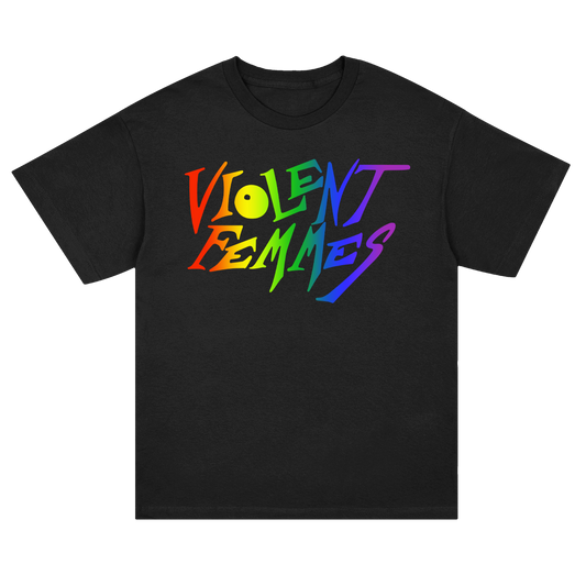 Stinky Rainbow Logo T-Shirt (Black)