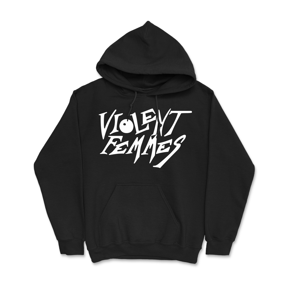Distressed Stinky Logo Pullover Hoodie (Black)