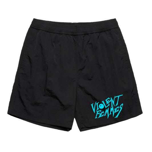 Logo Beach Shorts (Black)