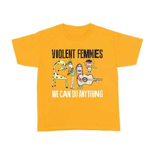 We Can Do Anything Youth T-Shirt (Gold)
