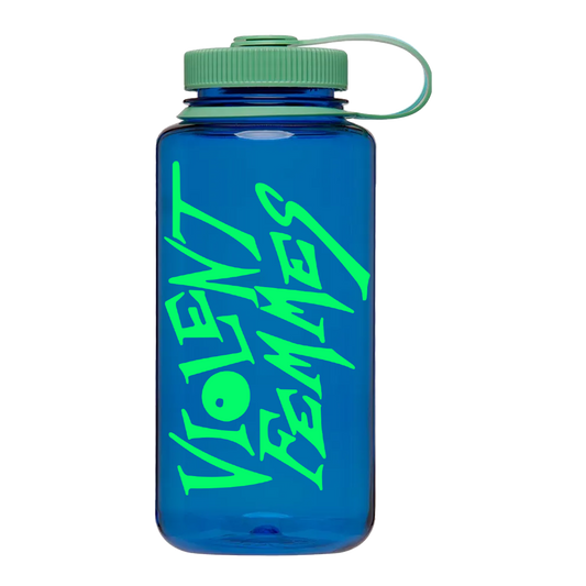 Logo Nalgene Water Bottle (Blue/Green)