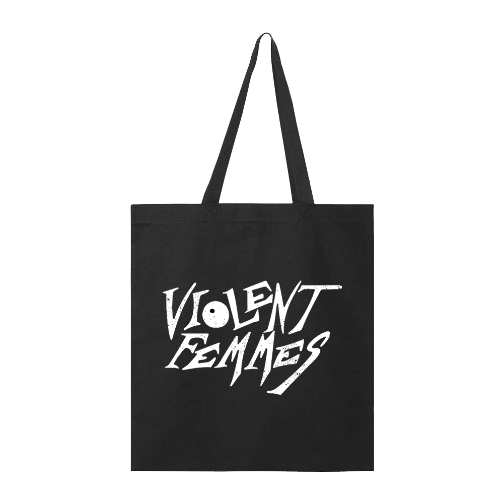 Distressed Stinky Logo Tote Bag (Black)