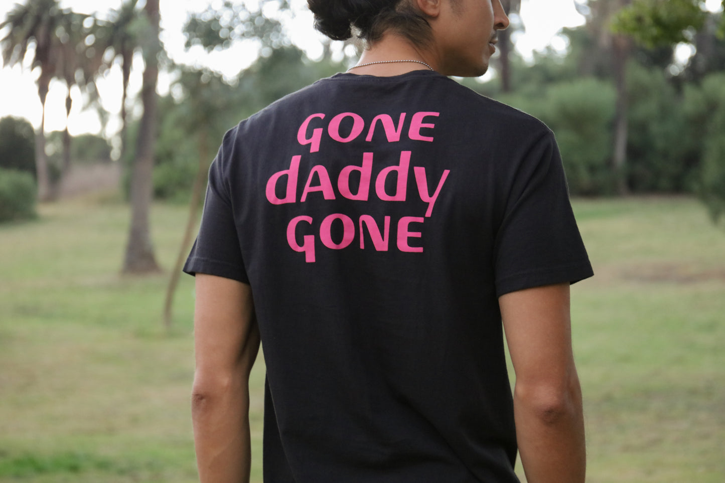 Gone Daddy Gone Dancing Girl T-Shirt (Black)