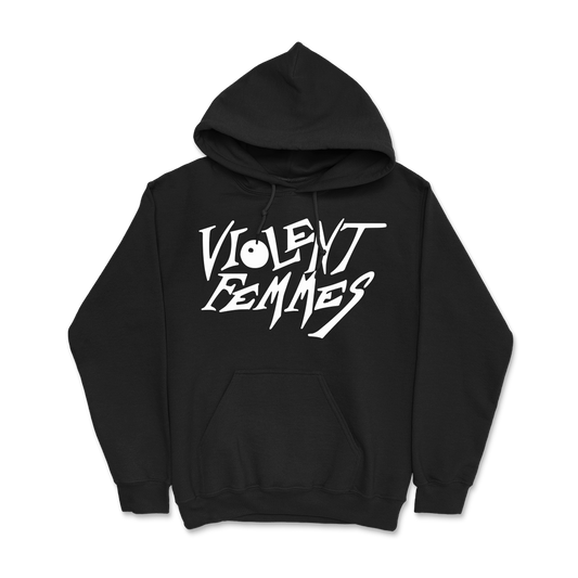 Distressed Stinky Logo Pullover Hoodie (Black)