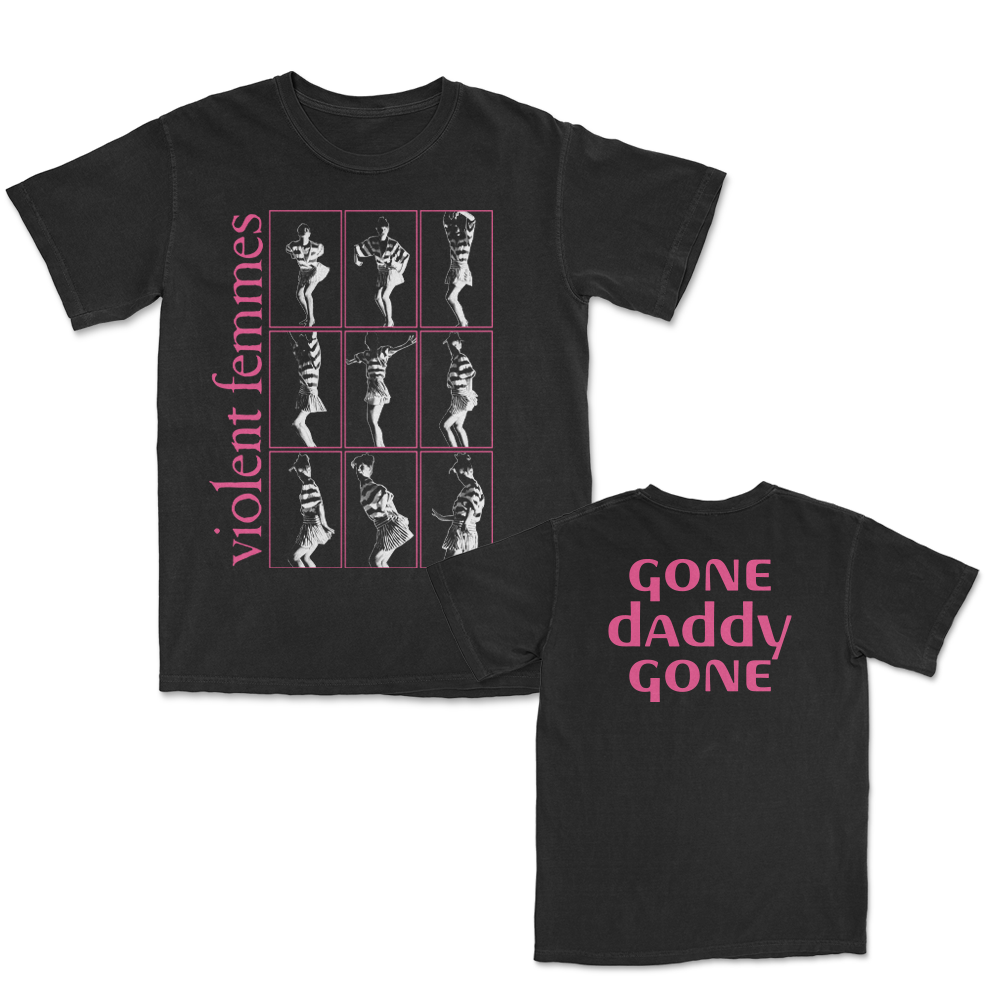 Gone Daddy Gone Dancing Girl T-Shirt (Black)